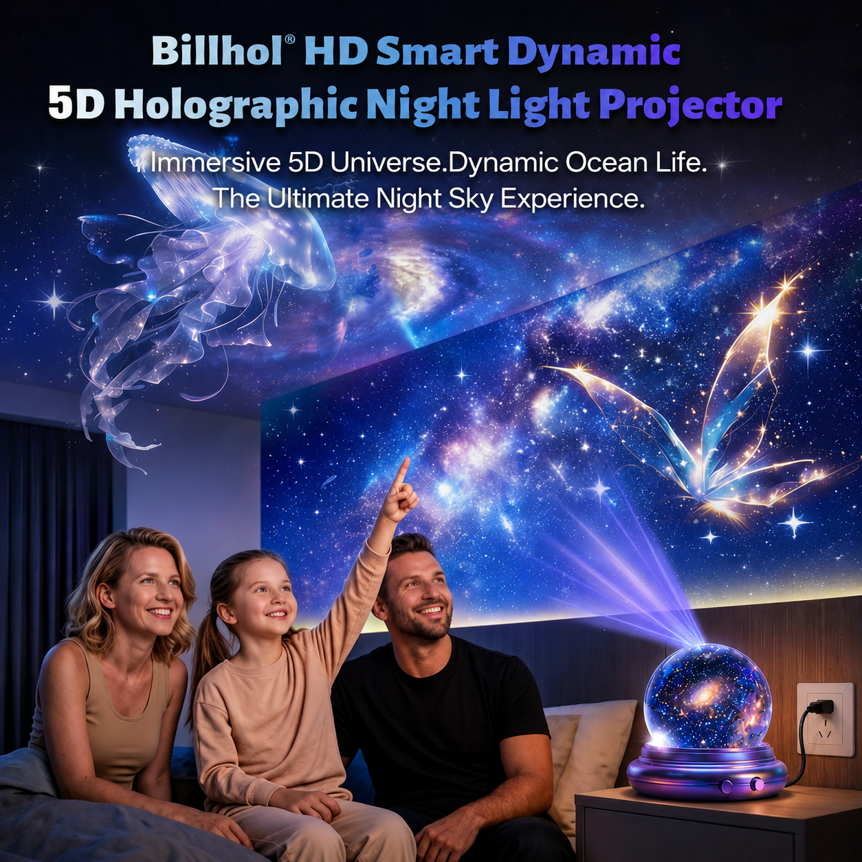 𝐁𝐢𝐥𝐥𝐡𝐨𝐥® 🐋𝐍𝐄𝐗𝐓-𝐆𝐄𝐍 𝐒𝐌𝐀𝐑𝐓 𝐏𝐑𝐎𝐉𝐄𝐂𝐓𝐈𝐎𝐍 𝐇𝐃 𝐒𝐦𝐚𝐫𝐭 𝐃𝐲𝐧𝐚𝐦𝐢𝐜 𝟓𝐃 𝐇𝐨𝐥𝐨𝐠𝐫𝐚𝐩𝐡𝐢𝐜 𝐍𝐢𝐠𝐡𝐭 𝐋𝐢𝐠𝐡𝐭 𝐏𝐫𝐨𝐣𝐞𝐜𝐭𝐨𝐫